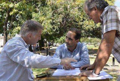 Relevaron espacios verdes de Mor�n para instalar micro destacamentos