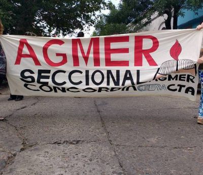 Agmer Concordia: Aclaran que fue una �porci�n minoritaria� la que se alej� de la Agrupaci�n Rojo y Negro 
