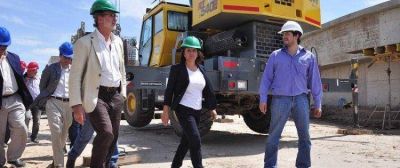 Funcionarios nacionales y provinciales visitan obras en nuestra ciudad y en La Banda
