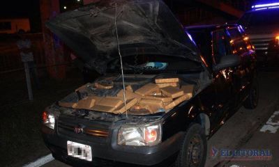 Secuestran 78 kilos de marihuana en el puente Chaco-Corrientes