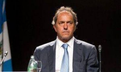 Scioli critic� a Macri y breg� por la unidad del peronismo