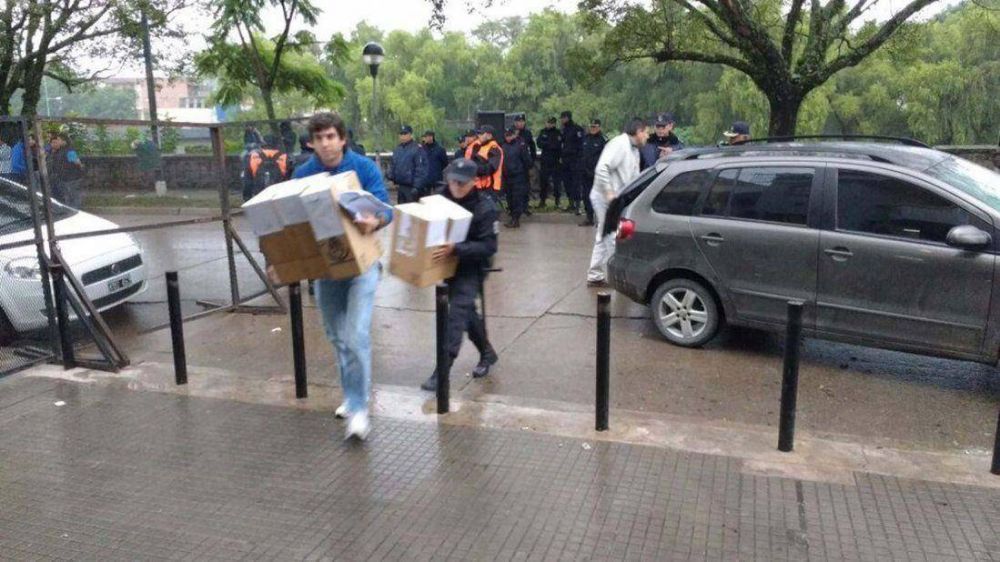 La Junta del PJ realizaba el escrutinio provisorio