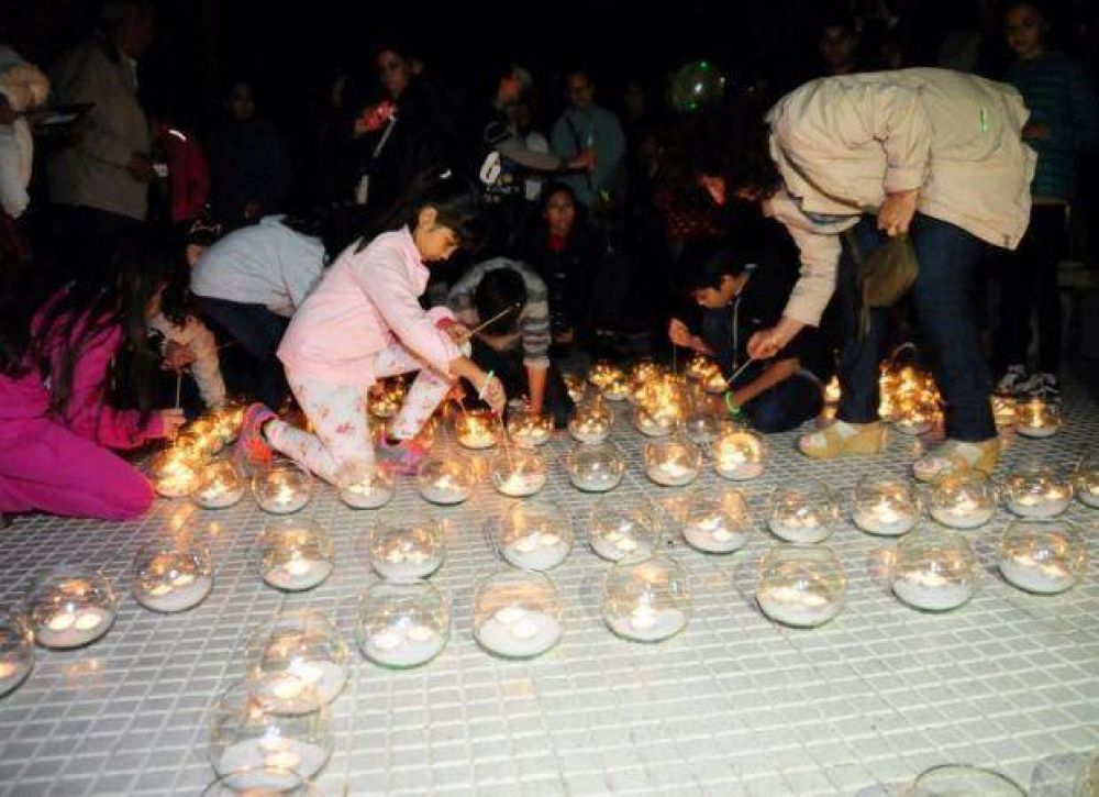 San Luis apag� las luces para luchar contra el cambio clim�tico