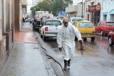 Realizaron limpieza y se desobstruy�