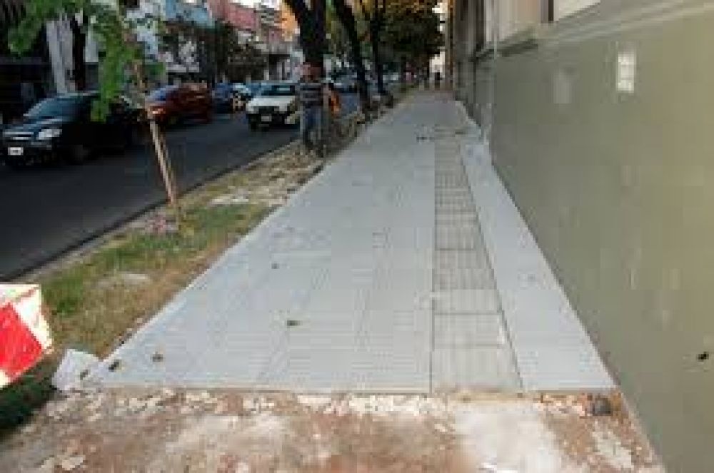 Realizan balance positivo de los controles sobre el estado de las veredas