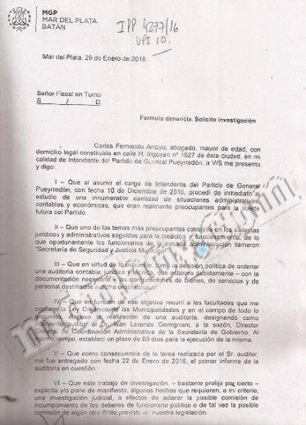 Inseguridad: auditor�a revel� graves irregularidades de todo tipo