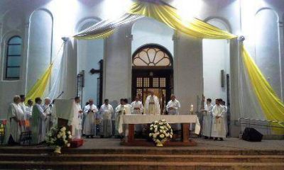 Se celebr� la misa por el D�a de San Jos�, patrono de Posadas