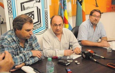 Salom�n y funcionarios municipales mantuvieron varias reuniones a nivel provincial
