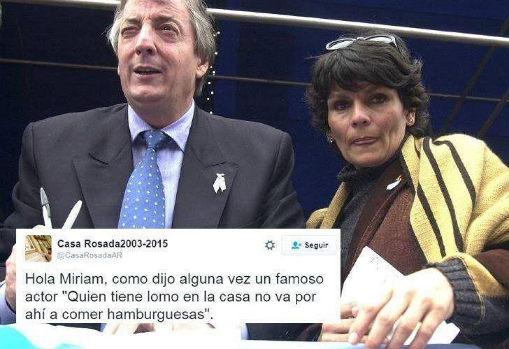 El kirchnerismo contra Quiroga: 