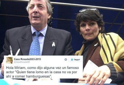 El kirchnerismo contra Quiroga: 