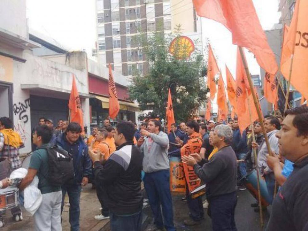 Marcha de la UOM por calles c�ntricas
