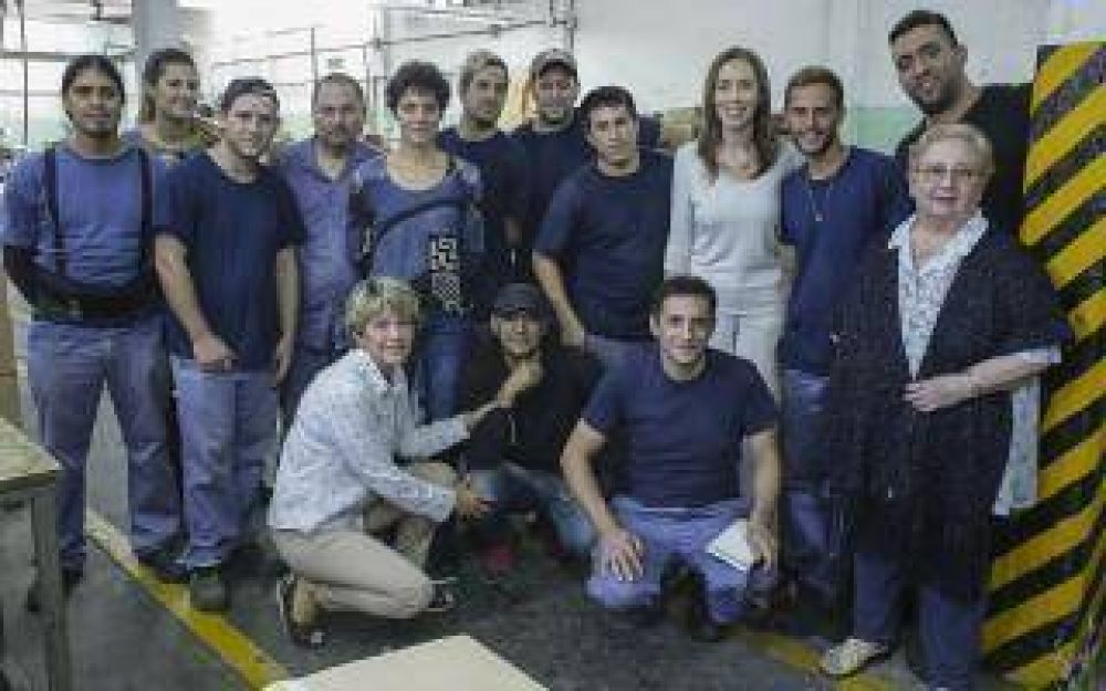 Vidal recorri� una PyME en Avellaneda
