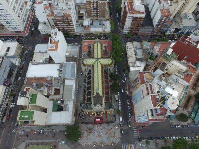 Un drone revel� algo de la Catedral que pocos conoc�an