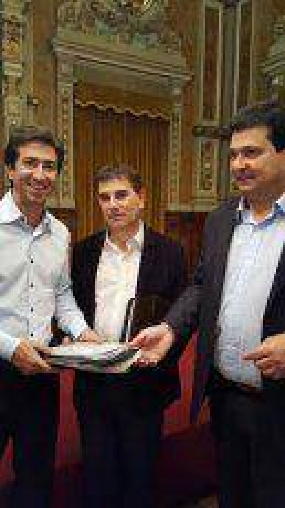El Ministro Cenz�n le confirm� a Bertellys la continuidad de todas las obras provinciales