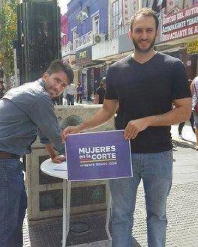 Fuerte presencia del massismo en San Mart�n con la campa�a 