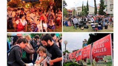 El Frente de Izquierda realiz� una jornada cultural en Mor�n para conmemorar el 24-M