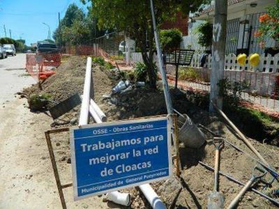 Faro Norte: esta pr�xima a finalizar la obra de ampliaci�n de la red Colectora Cloacal 