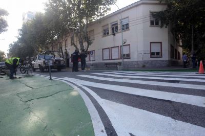 El Municipio realiz� una intervenci�n urbana en la esquina de Mitre y Gasc�n