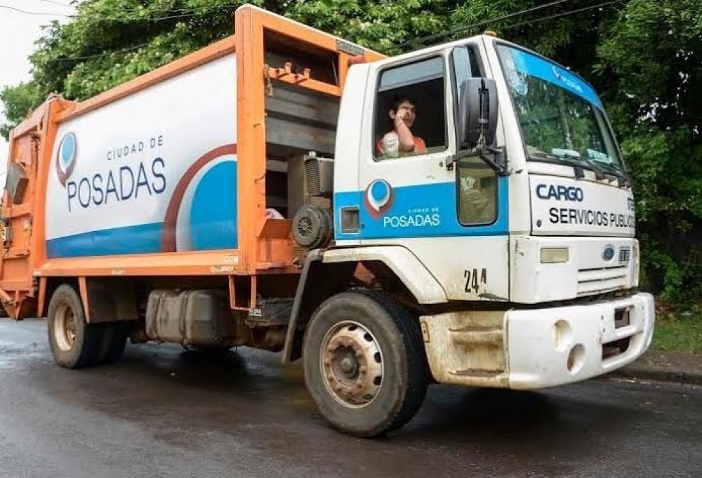 El Viernes Santo no habr� recolecci�n de residuos en Posadas