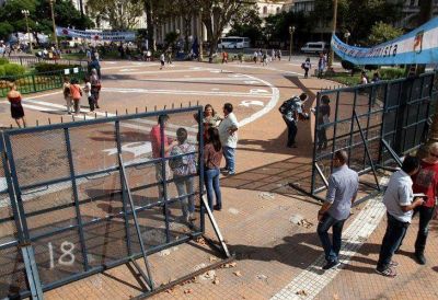 Marchas en el Congreso y Plaza de Mayo