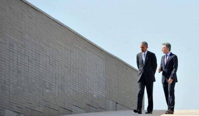 Macri y Obama honraron a los desaparecidos