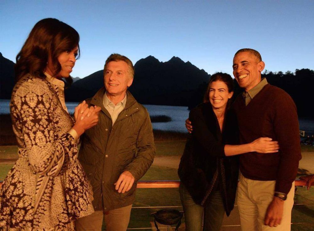 Macri despidi a Obama en Bariloche antes de que emprendiera su regreso a EEUU