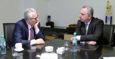 Passalacqua se reuni� con Baltasar Garz�n con eje en derechos humanos
