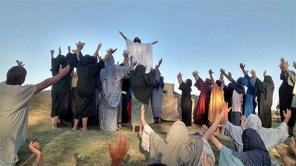 En Dolores y Castelli, representaciones durante Semana Santa