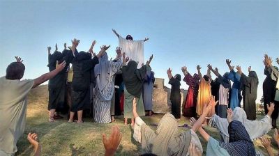 En Dolores y Castelli, representaciones durante Semana Santa