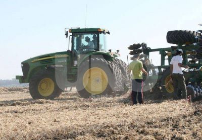 A buen ritmo se cosechan soja, ma�z, sorgo y arroz en la provincia