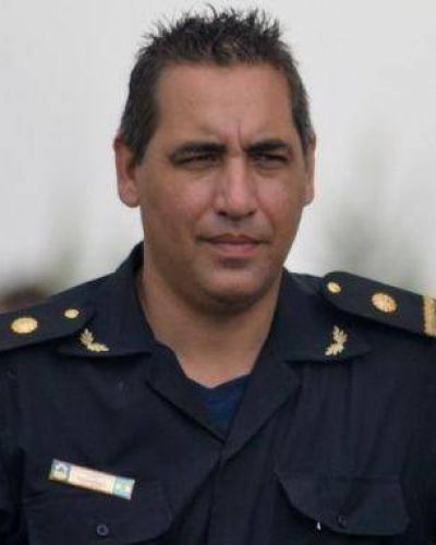 Fue trasladado el Subcomisario Cristian Valentini
