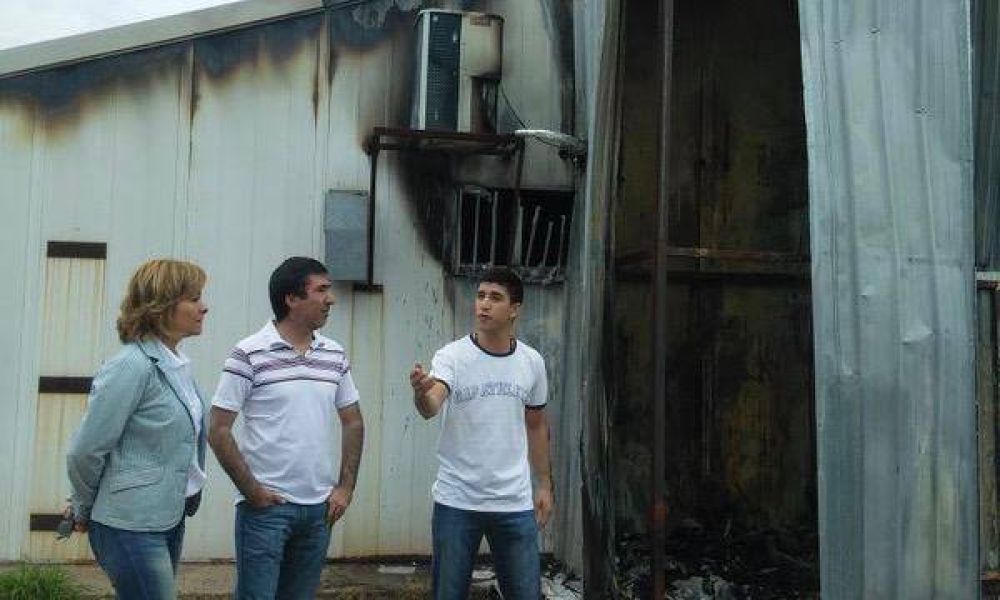 El incendio en un centro de salud dej� p�rdidas por $8 millones