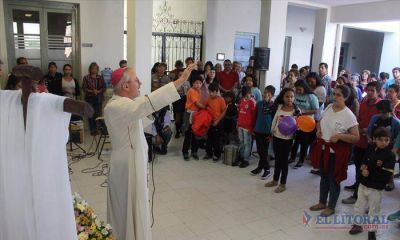 Con poes�a Stanovnik invit� a buscar entre los pobres la imagen de carne y hueso de Jes�s