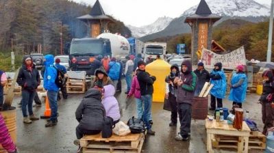 Gremios levantaron el corte de la ruta 3 y ahora esperan que Gobierno responsa al pedido de di�logo