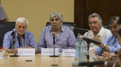 Moyano, Cal� y Barrionuevo unen sus reclamos por Ganancias y le ponen fecha a la marcha al Congreso