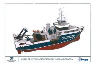 Comenz� la construcci�n del nuevo buque de investigaci�n del INIDEP