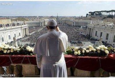 Papa: con Mar�a, hagamos resonar en el mundo el anuncio de la Resurrecci�n de Cristo, Misericordia y esperanza