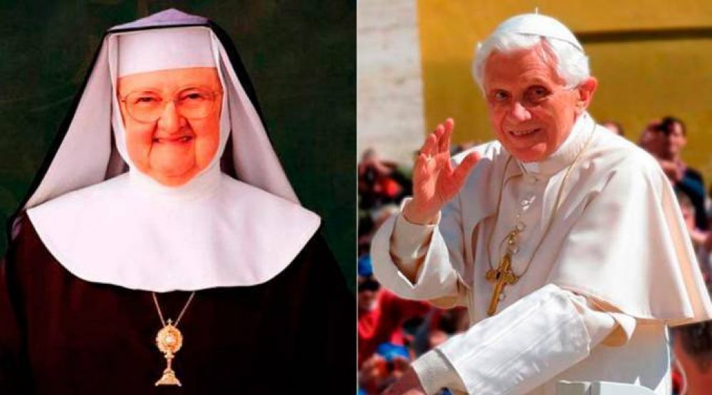 Benedicto XVI sobre Madre Angélica: Es un don morir en Pascua
