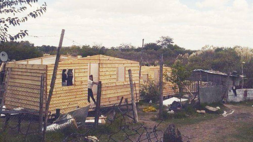 Techo busca voluntarios para levantar casas en asentamientos de la ciudad
