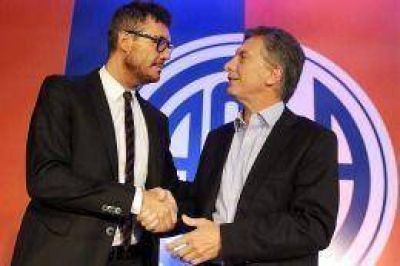 Macri recibi� a Tinelli en Olivos con 