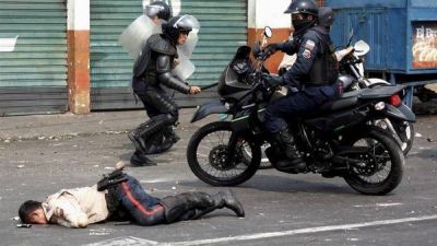 Incidentes en una protesta en Venezuela: dos polic�as muertos