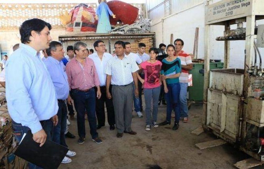 Peppo destac� el uso de la basura como recurso econ�mico