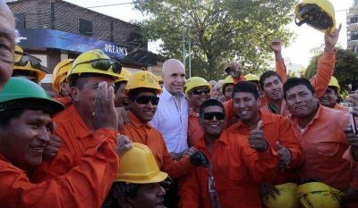 Larreta inaugur� el paso a nivel de Avenida San Mart�n