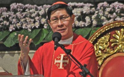 Expectaci�n ante la primera visita a Espa�a del cardenal Tagle, presidente de Caritas Internacional