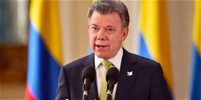 Santos abre el di�logo con el ELN en busca de la paz total en Colombia