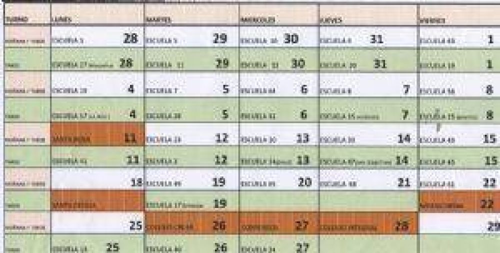 Se inici� la vacunaci�n para los alumnos de 6 y 11 a�os