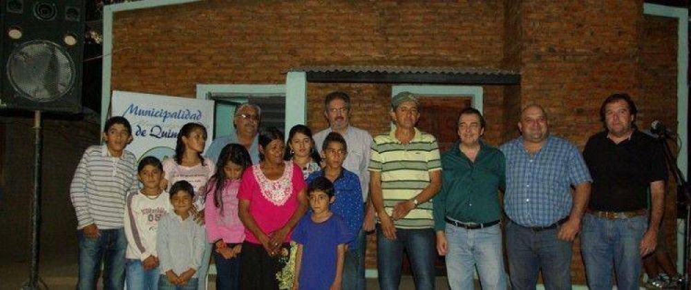 Entregaron viviendas sociales en Quimil