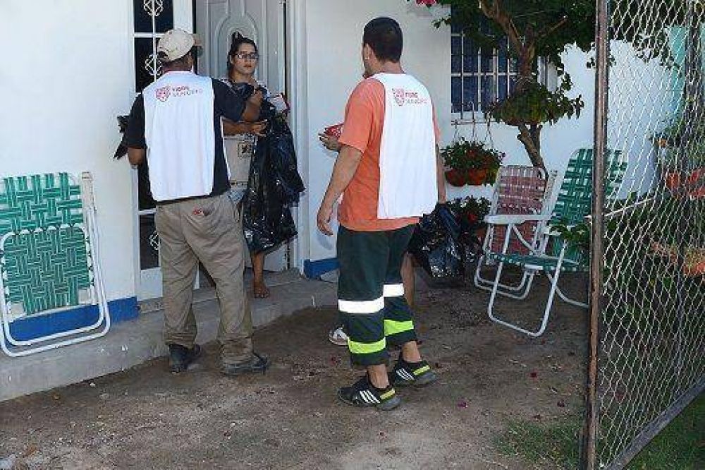 Operativo contra el dengue, chikungu�a y zika en 