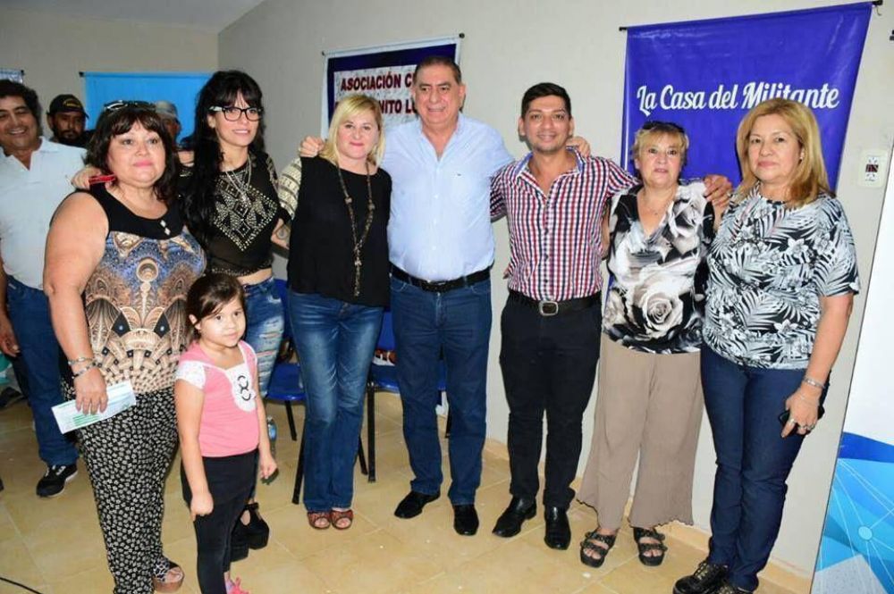 El intendente Jofr� asisti� a la reapertura de la Casa del Militante
