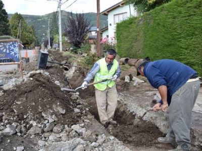 Intenso plan de reemplazo de pluviales de cara al pr�ximo invierno